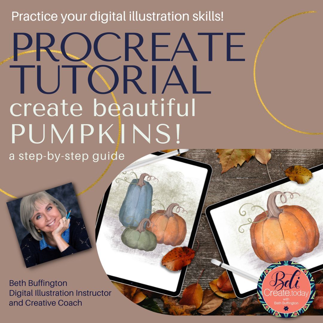 Procreate Tutorial: Pumpkins