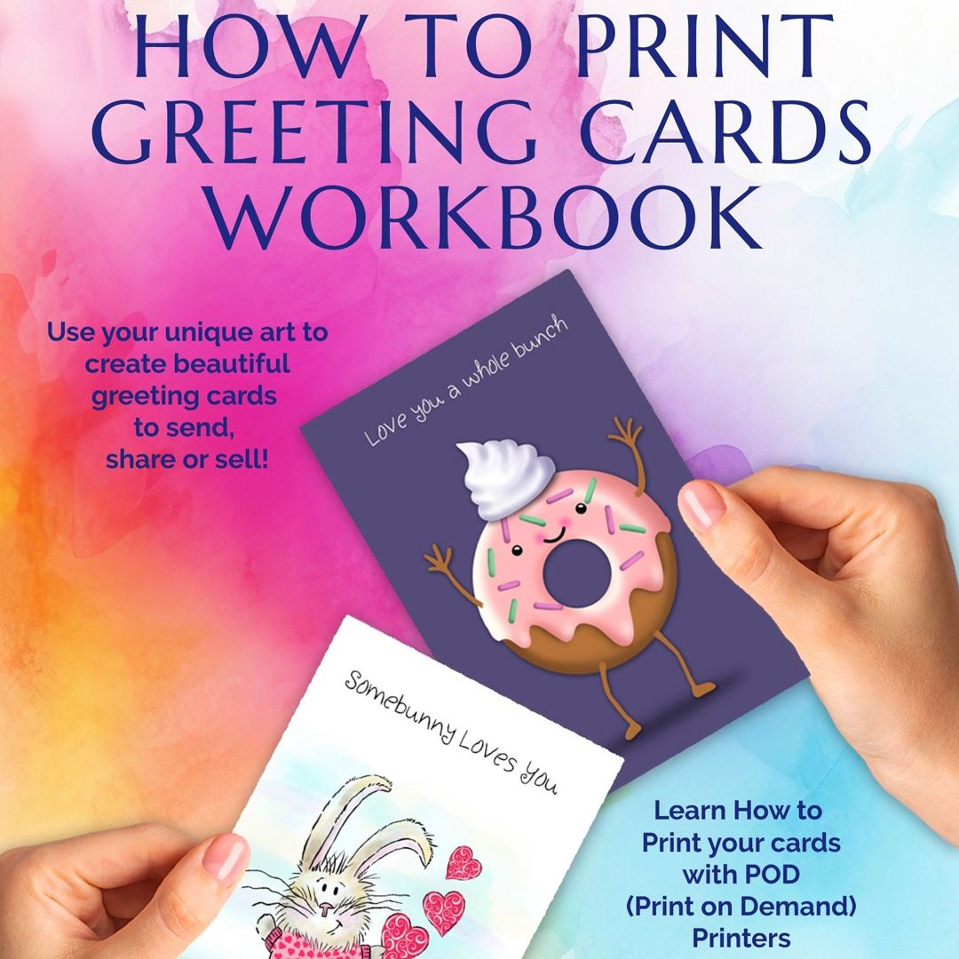 How to Print Greeting Cards Workbook