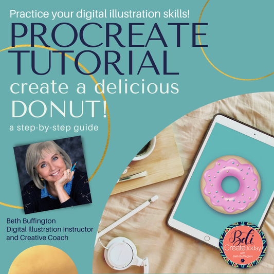 Procreate Tutorial: Donut